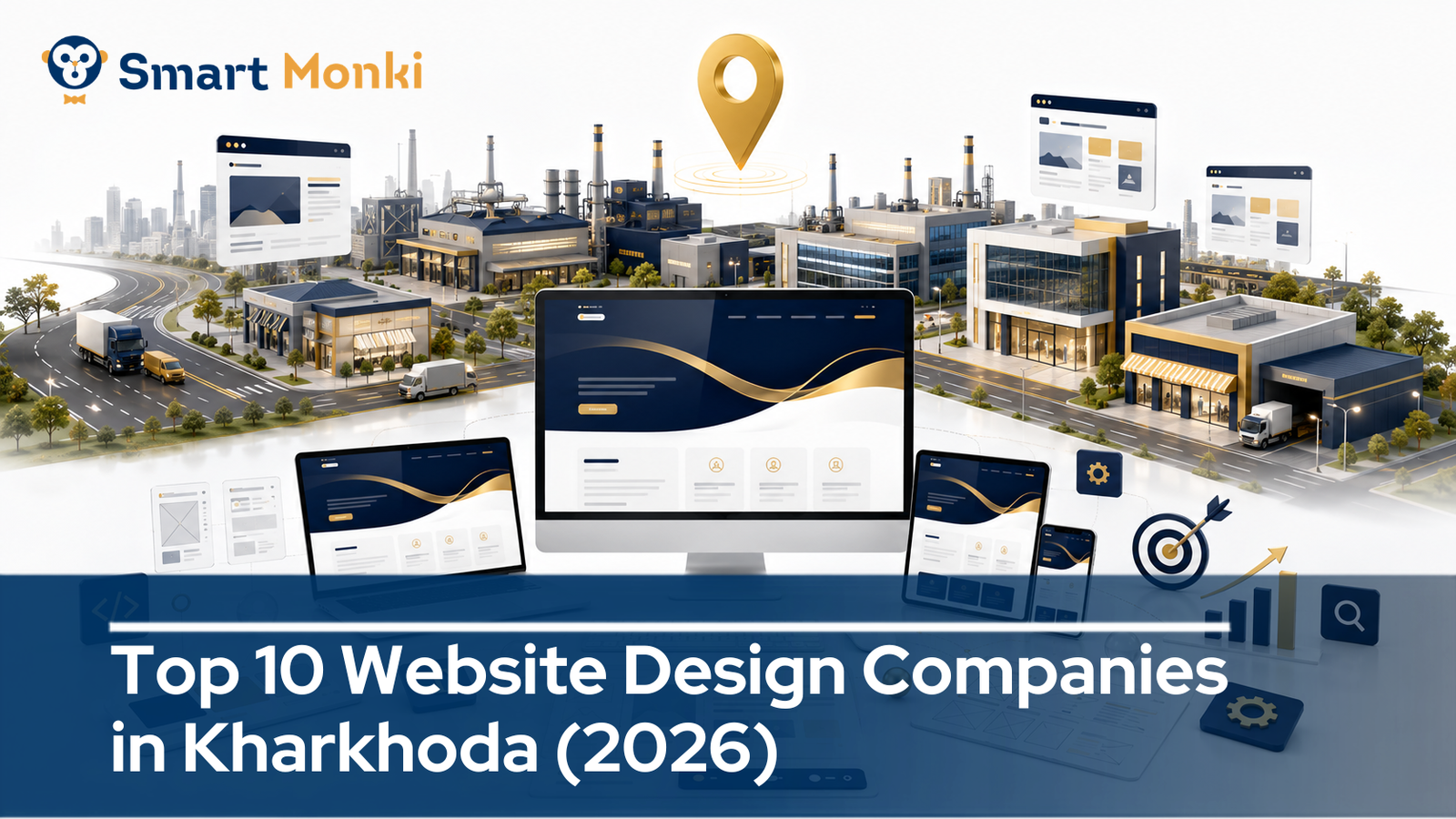 Top 10 Website Design Companies in Kharkhoda (2026)